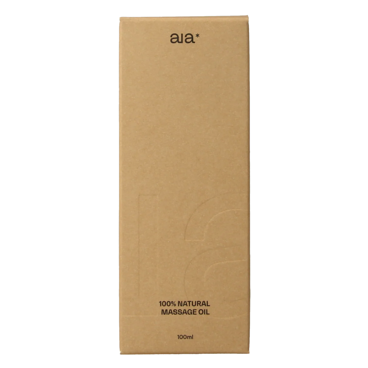 Aia* Massageolie natuurlijk 100.00 Milliliter