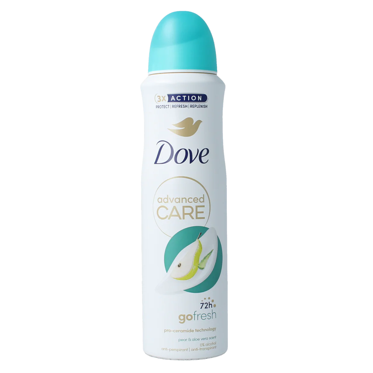 Dove Deodorant spray pear & aloe vera 150.00 Milliliter