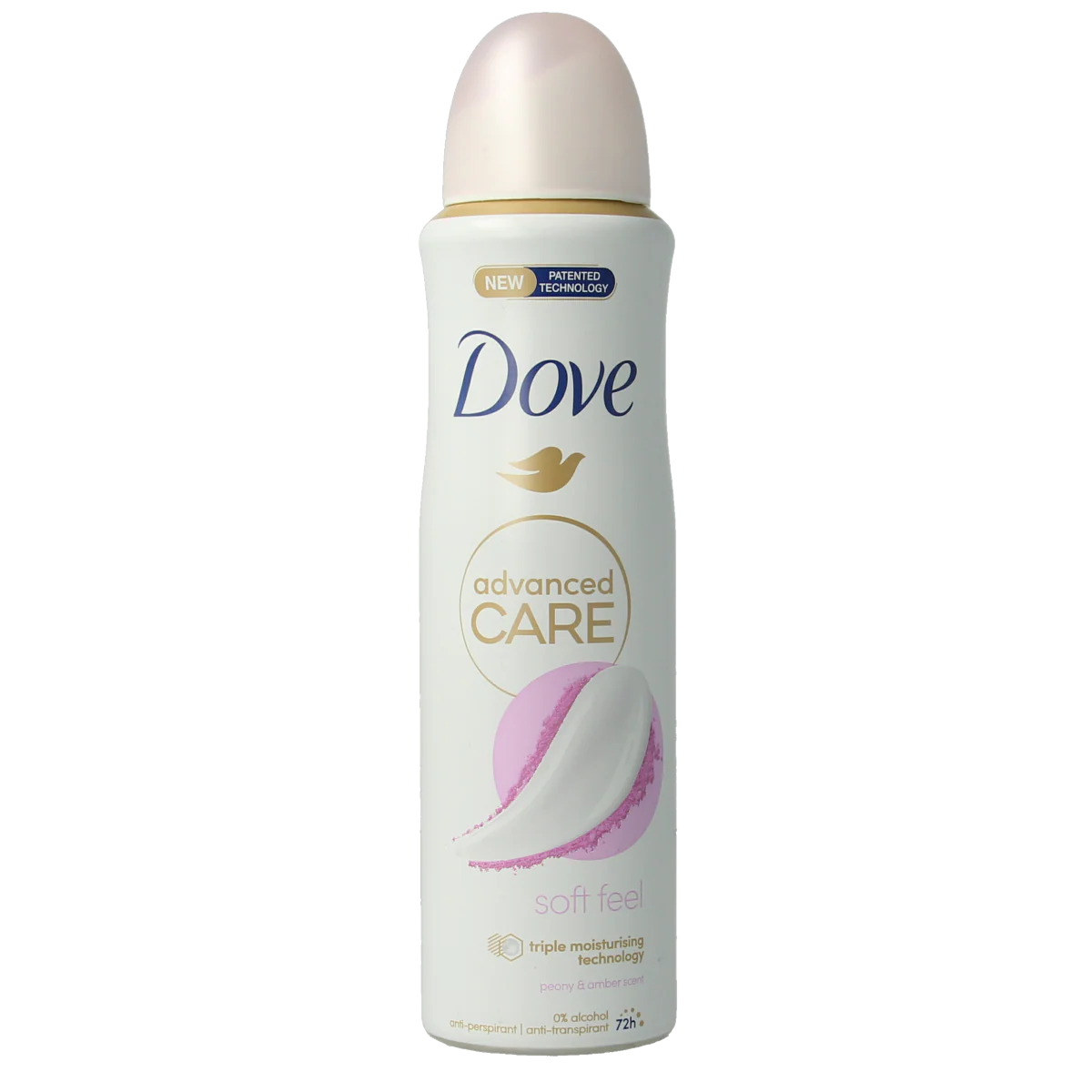 Dove Deodorant spray soft feel 150.00 Milliliter