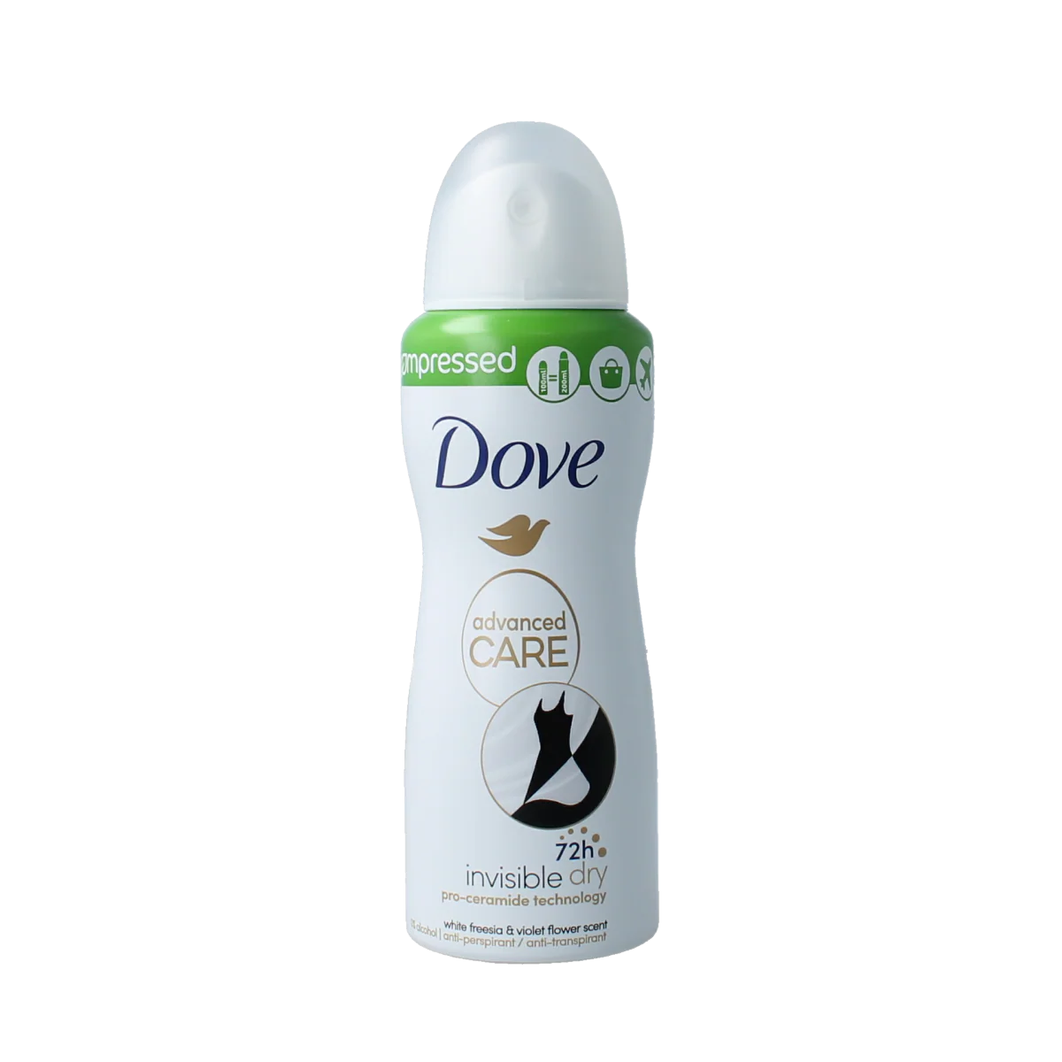 Dove Deodorant spray invisible dry 100.00 Milliliter