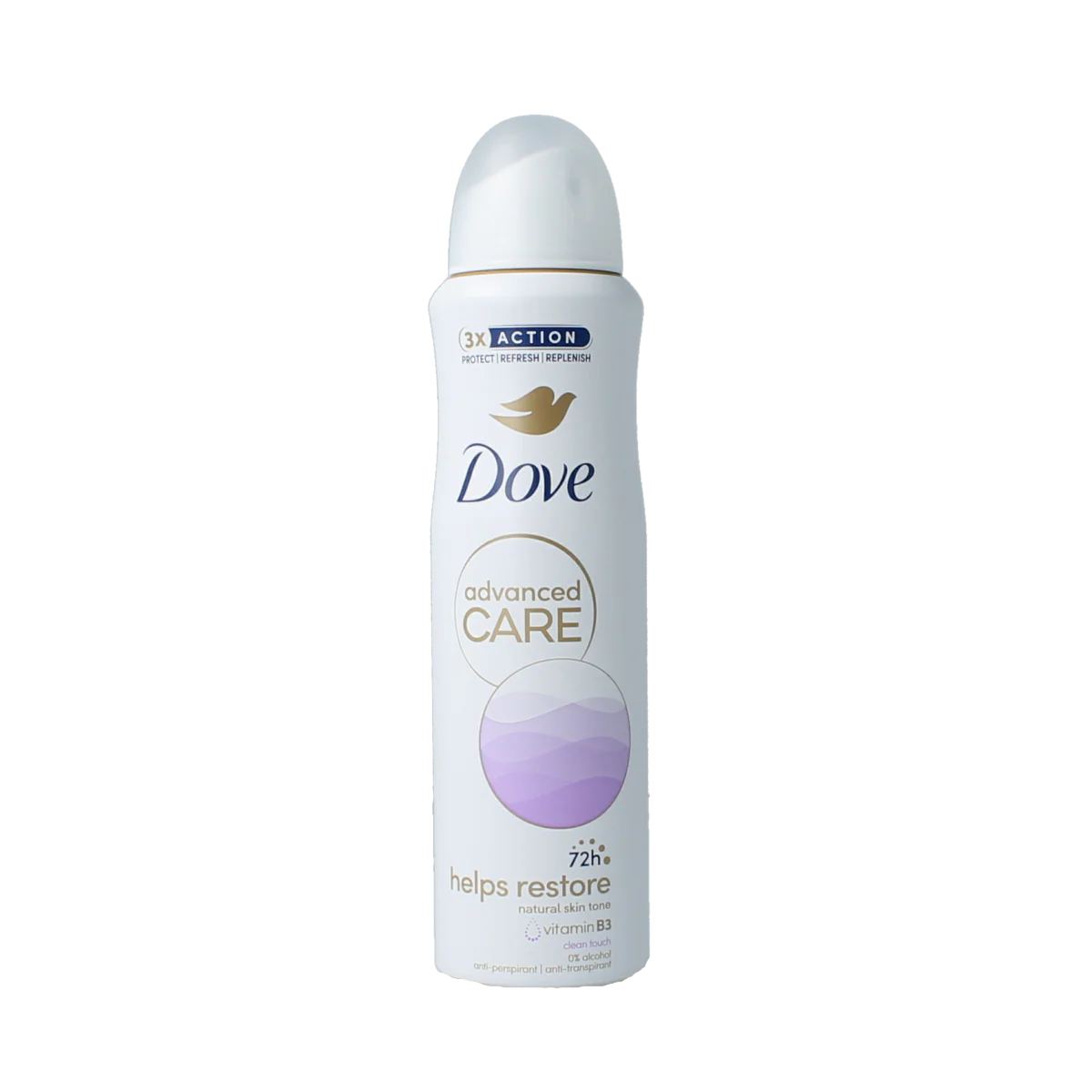 Dove Deodorant spray advanced care clean touch 150.00 Milliliter