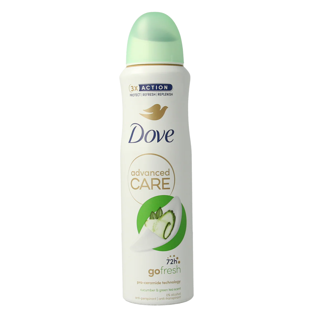 Dove Deodorant spray go fresh cucumber 150.00 Milliliter