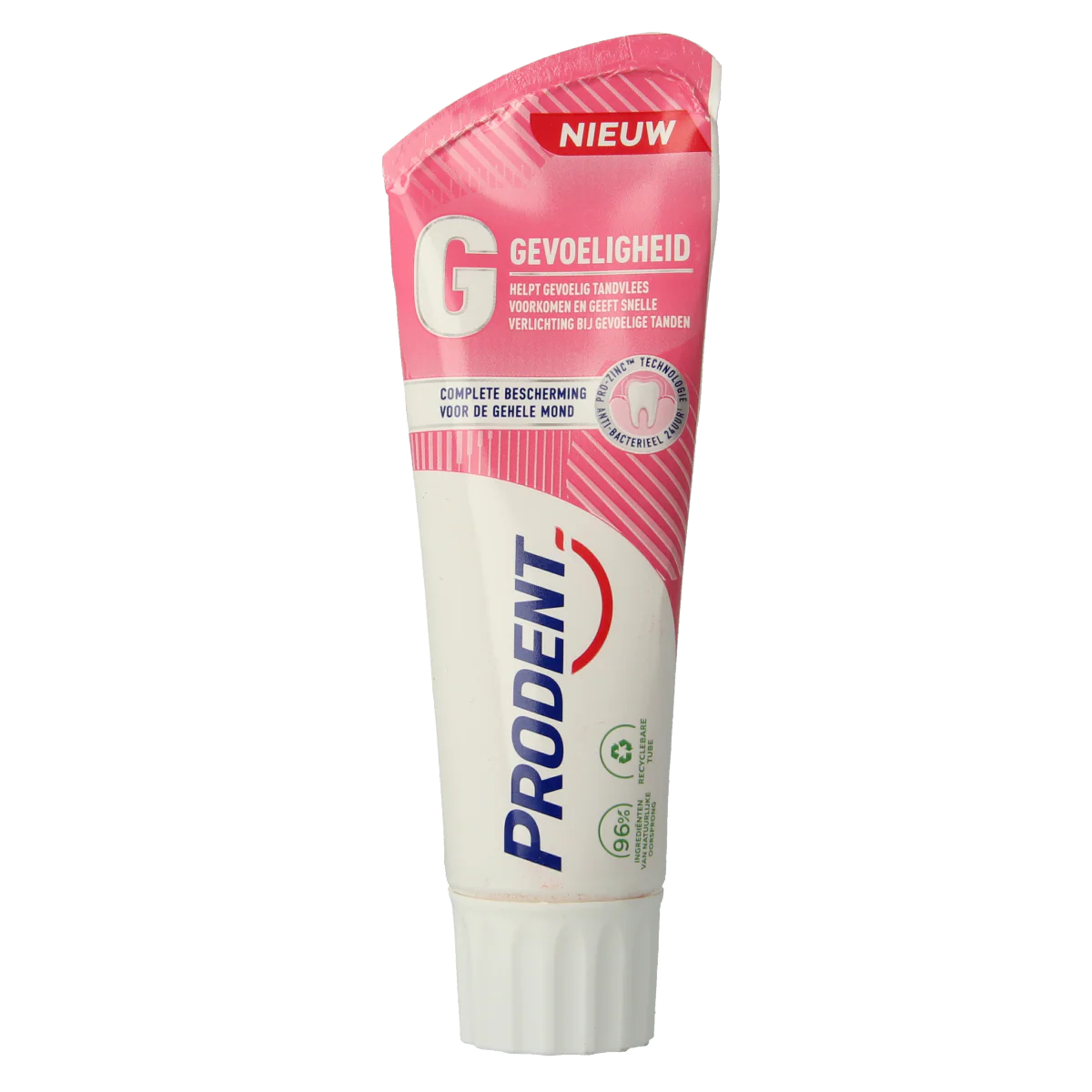 Prodent Tandpasta sensitive teeth + gums 75.00 Milliliter