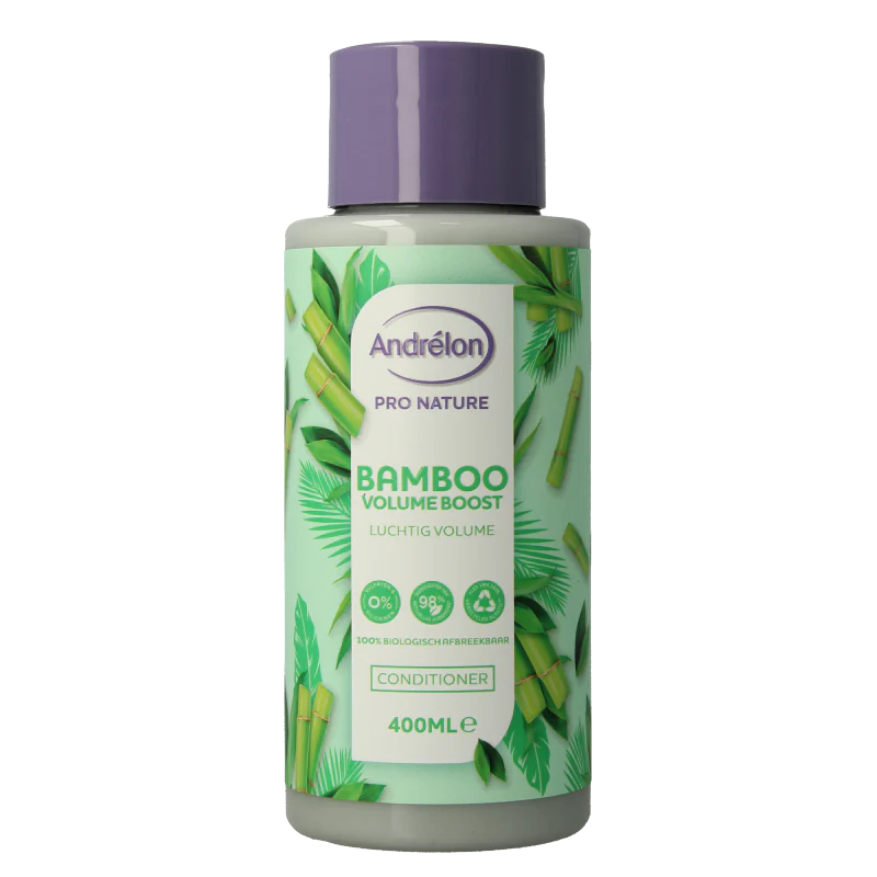 Andrelon Conditioner pro nature bamboo volume boost 400 Milliliter