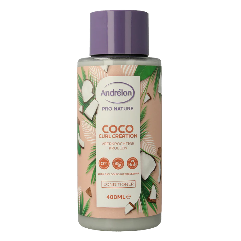 Andrelon Conditioner pro nature coco curl creation 400 Milliliter