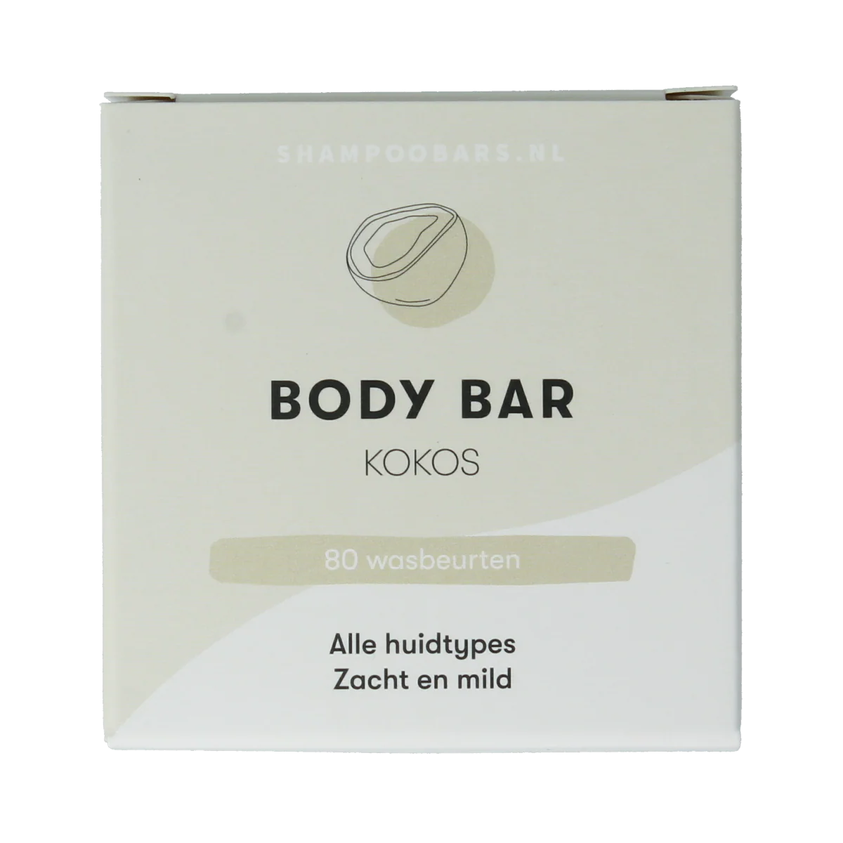 Shampoobars Body bar kokos 60.00 Gram