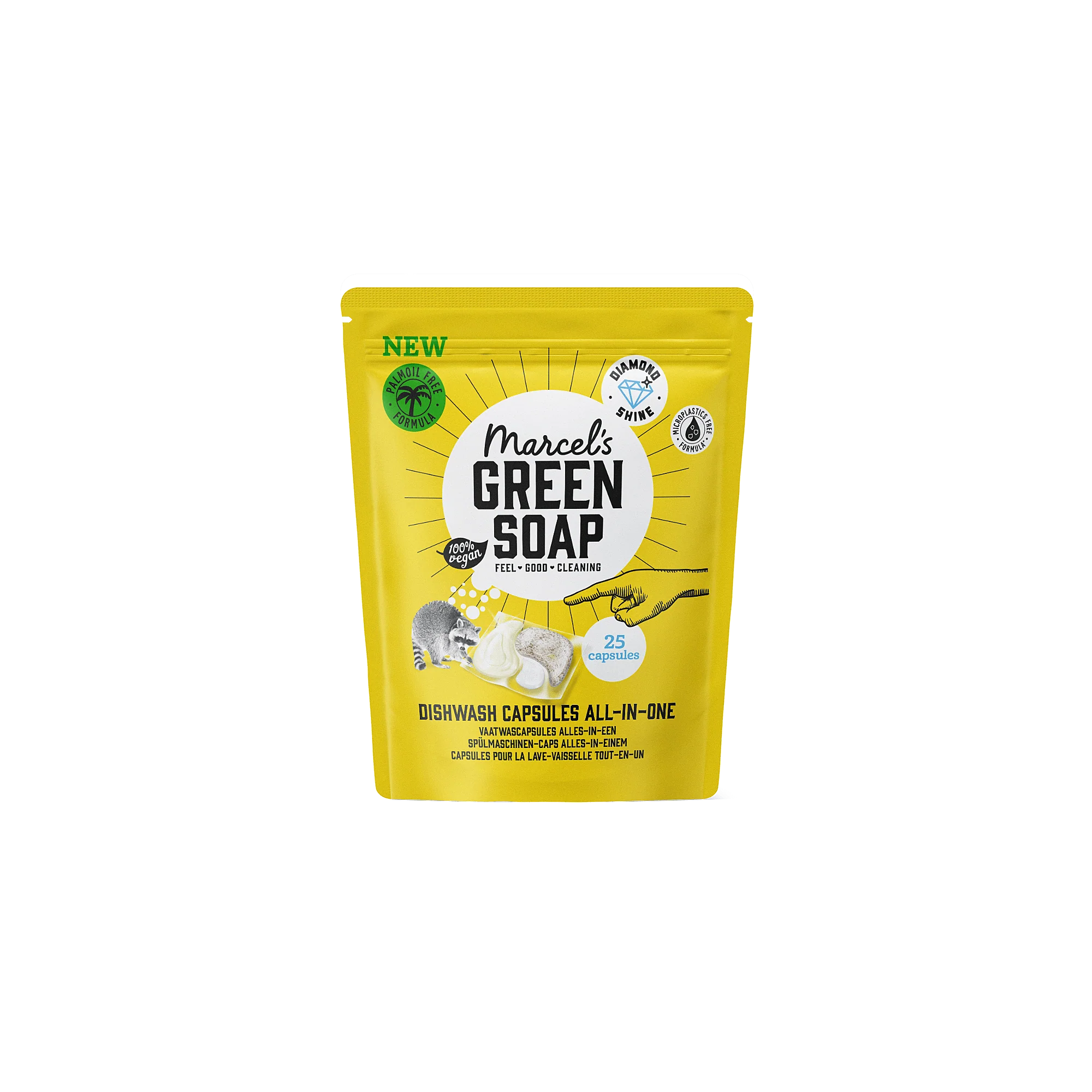 Marcel’s Green Soap Vaatwas capsules 25 Capsules