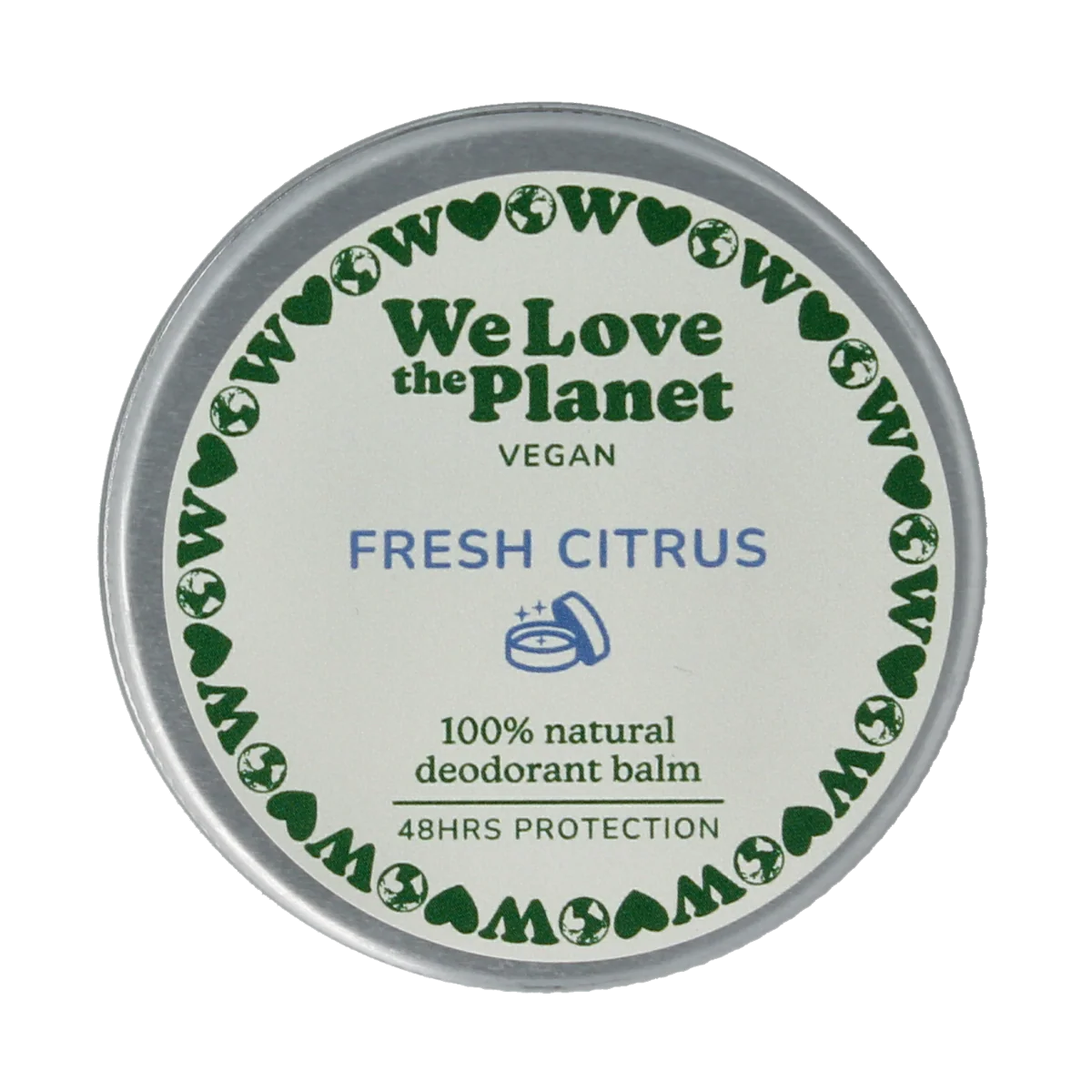 We Love Deodorant balm fresh citrus vegan 35.00 Gram
