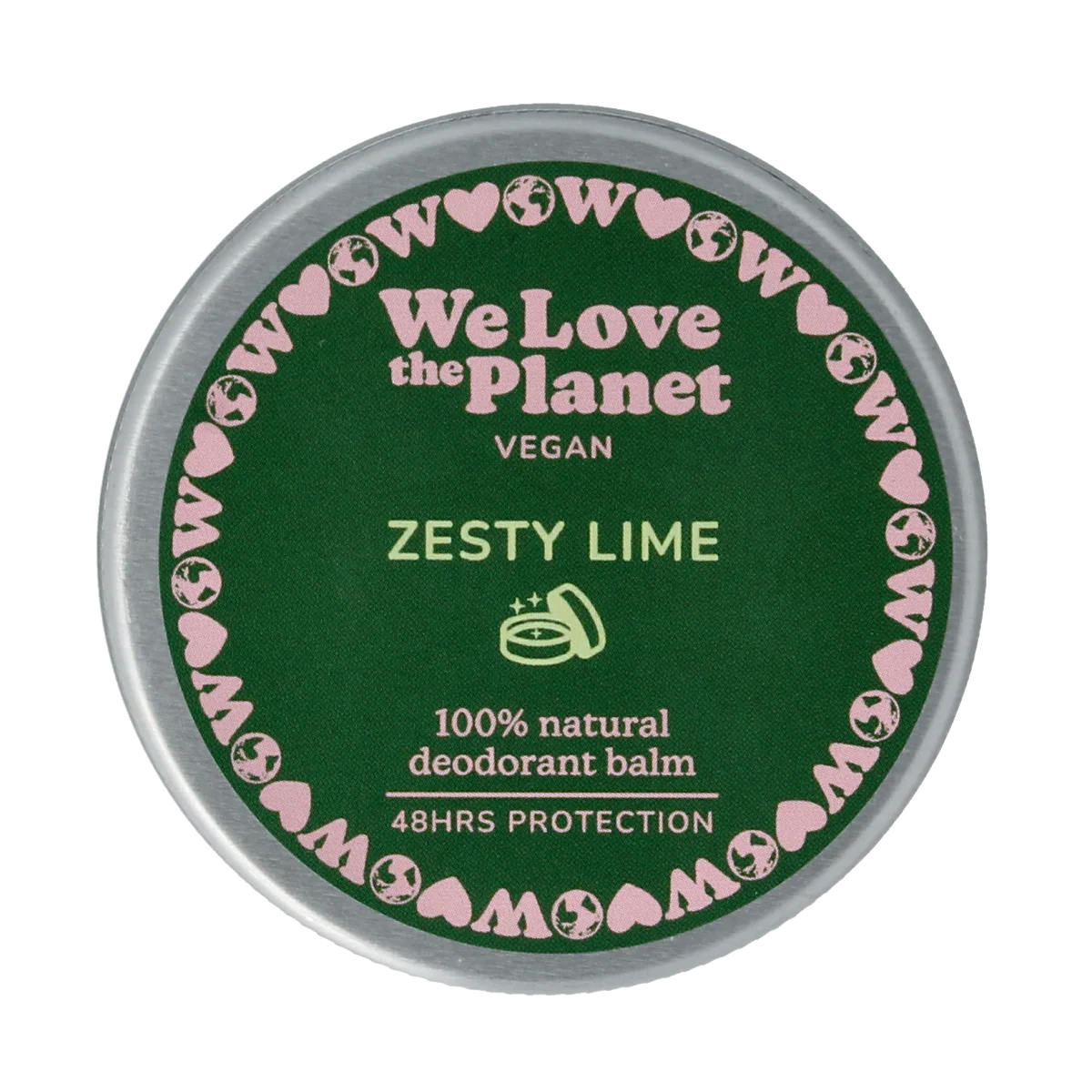 We Love Deodorant balm zesty lime vegan 35.00 Gram