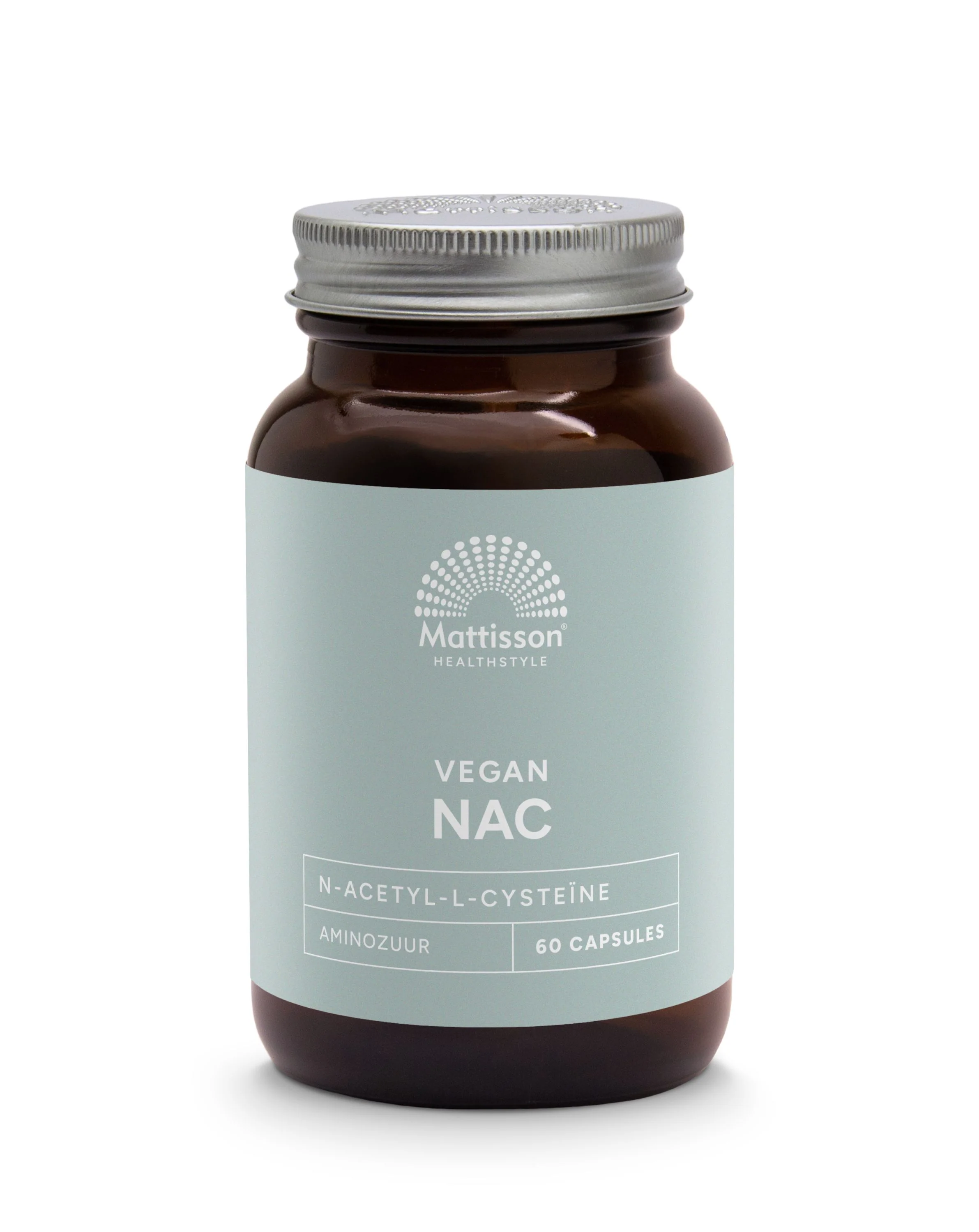 Mattisson NAC N-Acetyl L-Cysteine 600mg 60.00 Vegetarische capsules