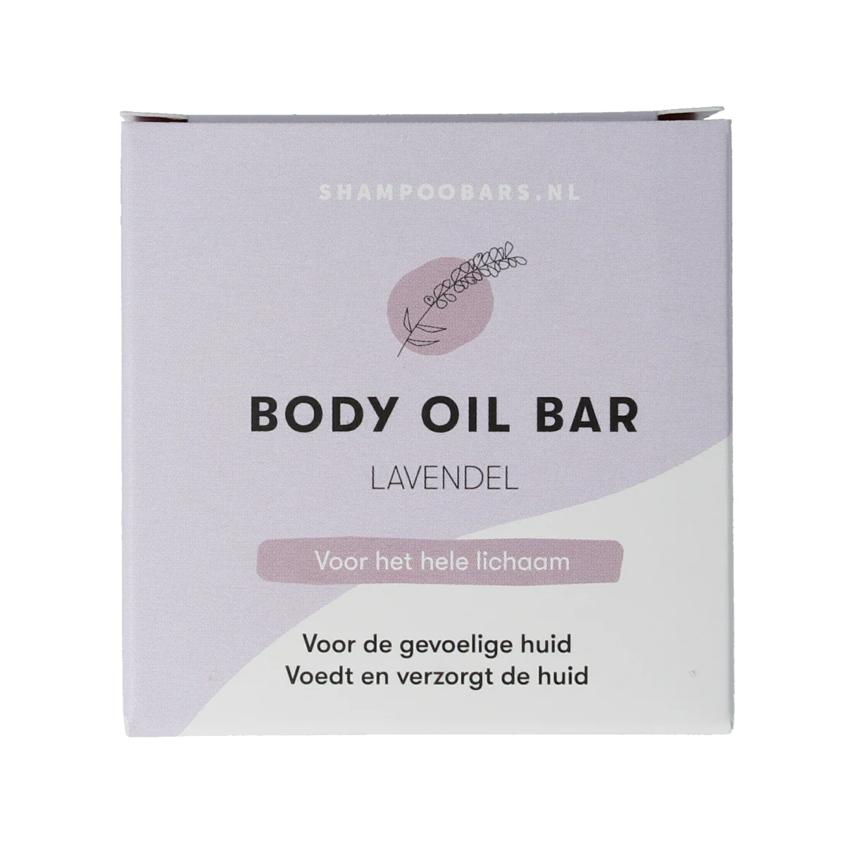 Shampoobars Body oil bar lavendel 45.00 Gram