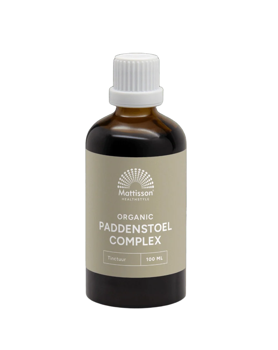Mattisson Organic paddestoel mushroom complex tinctuur bio 100 Milliliter
