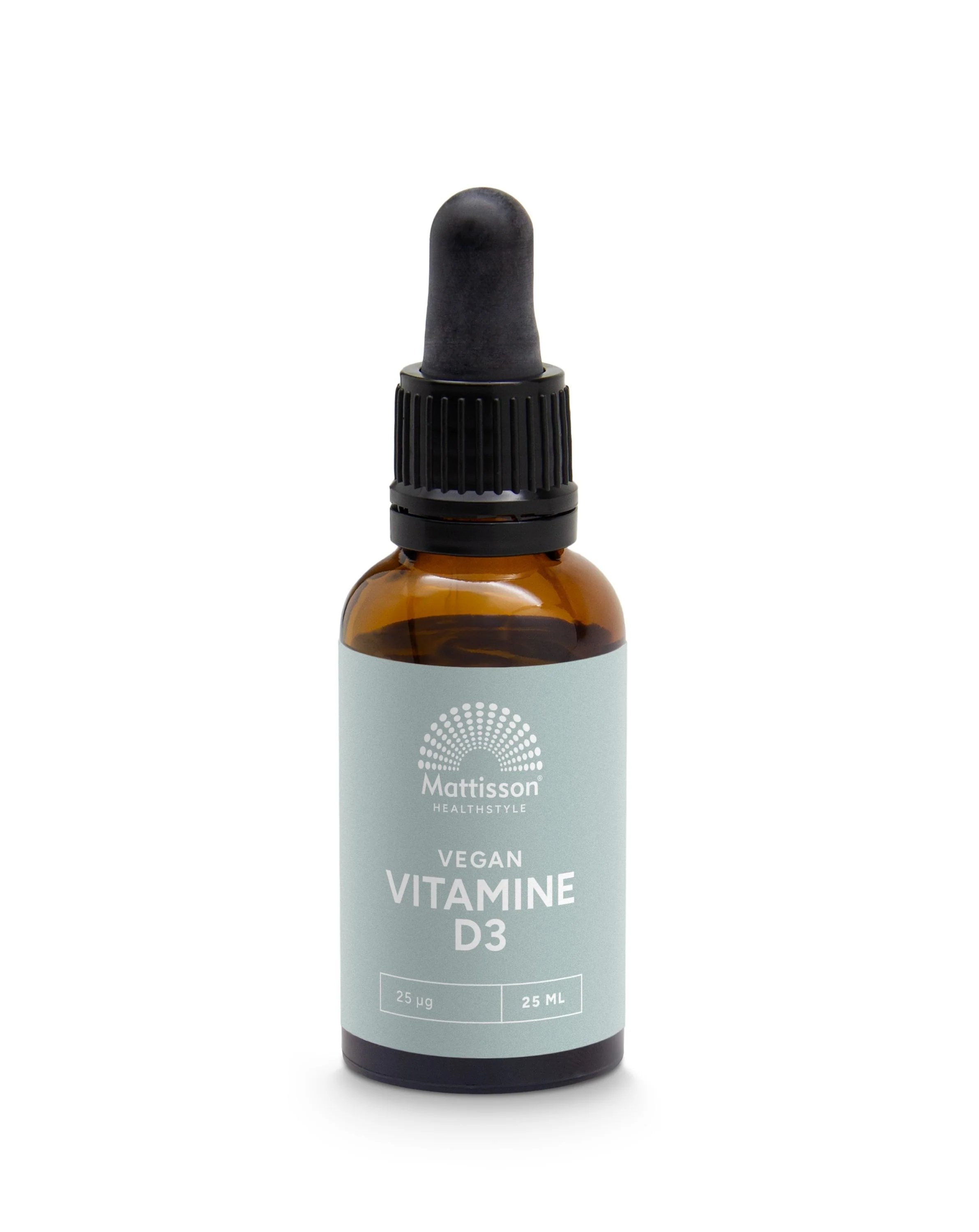 Mattisson Vitamine D3 25mcg vegan druppels 25.00 Milliliter