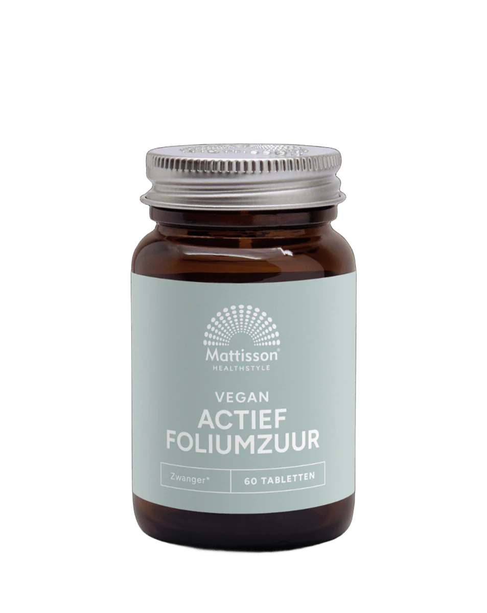 Mattisson Actief foliumzuur Quatrefolic 400mcg 60.00 Tabletten