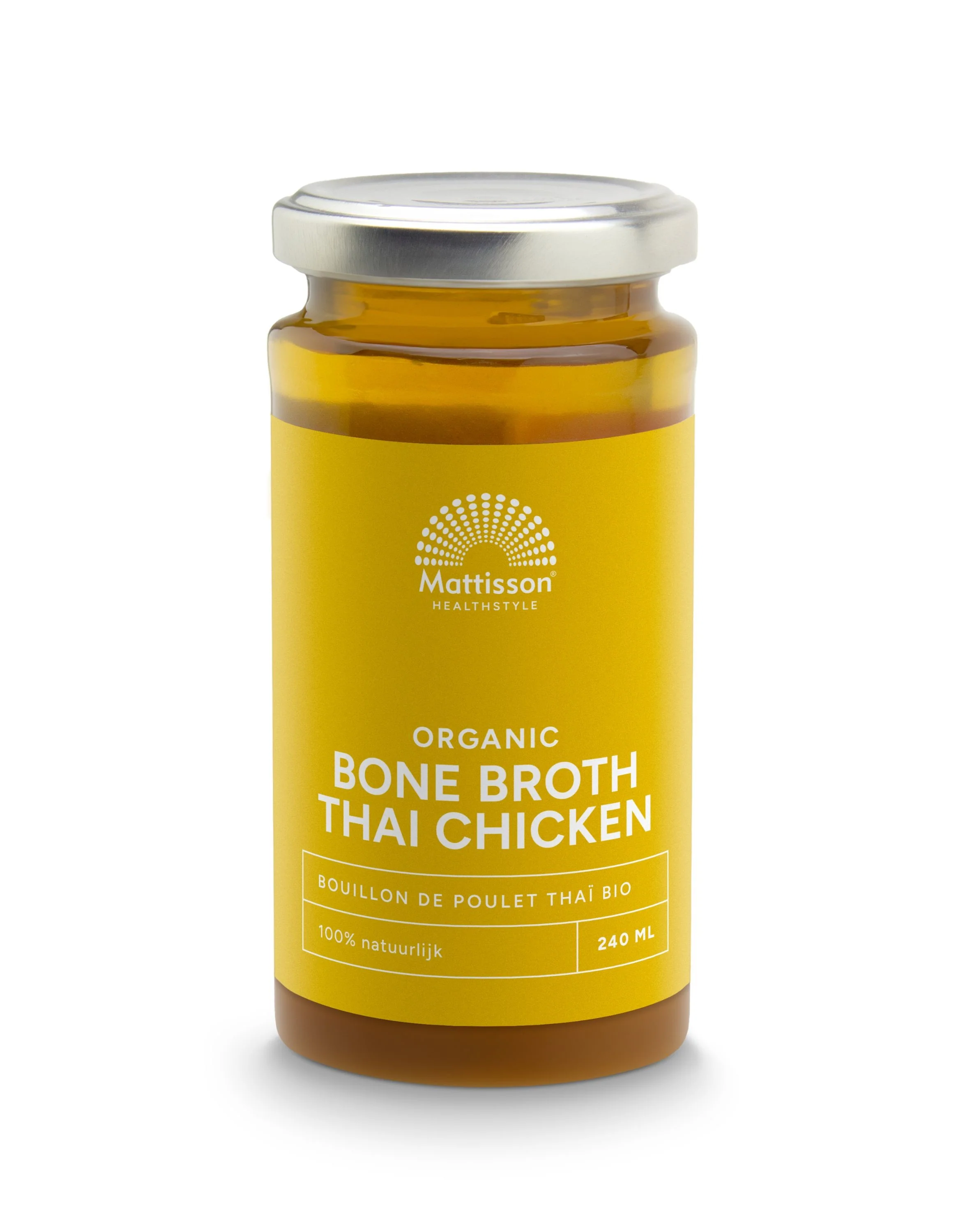 Mattisson Organic Thai chicken bone broth 240.00 Milliliter