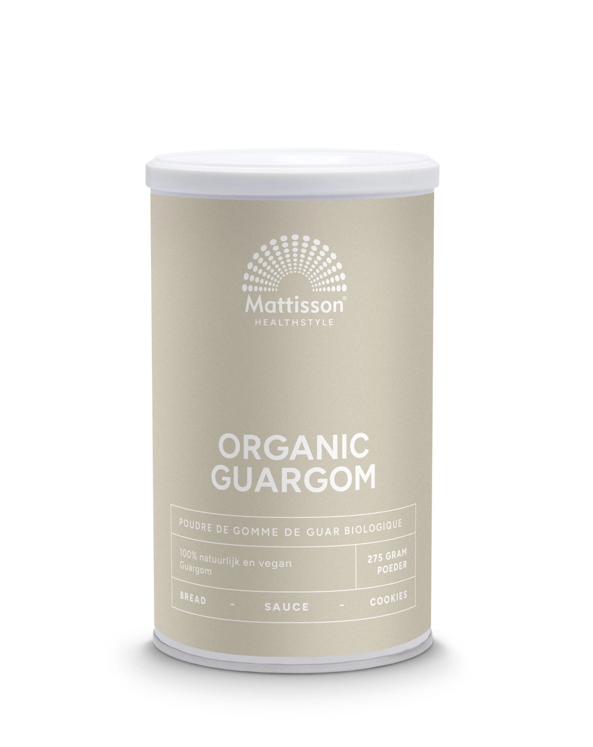 Mattisson Guargom poeder bio 275 Gram