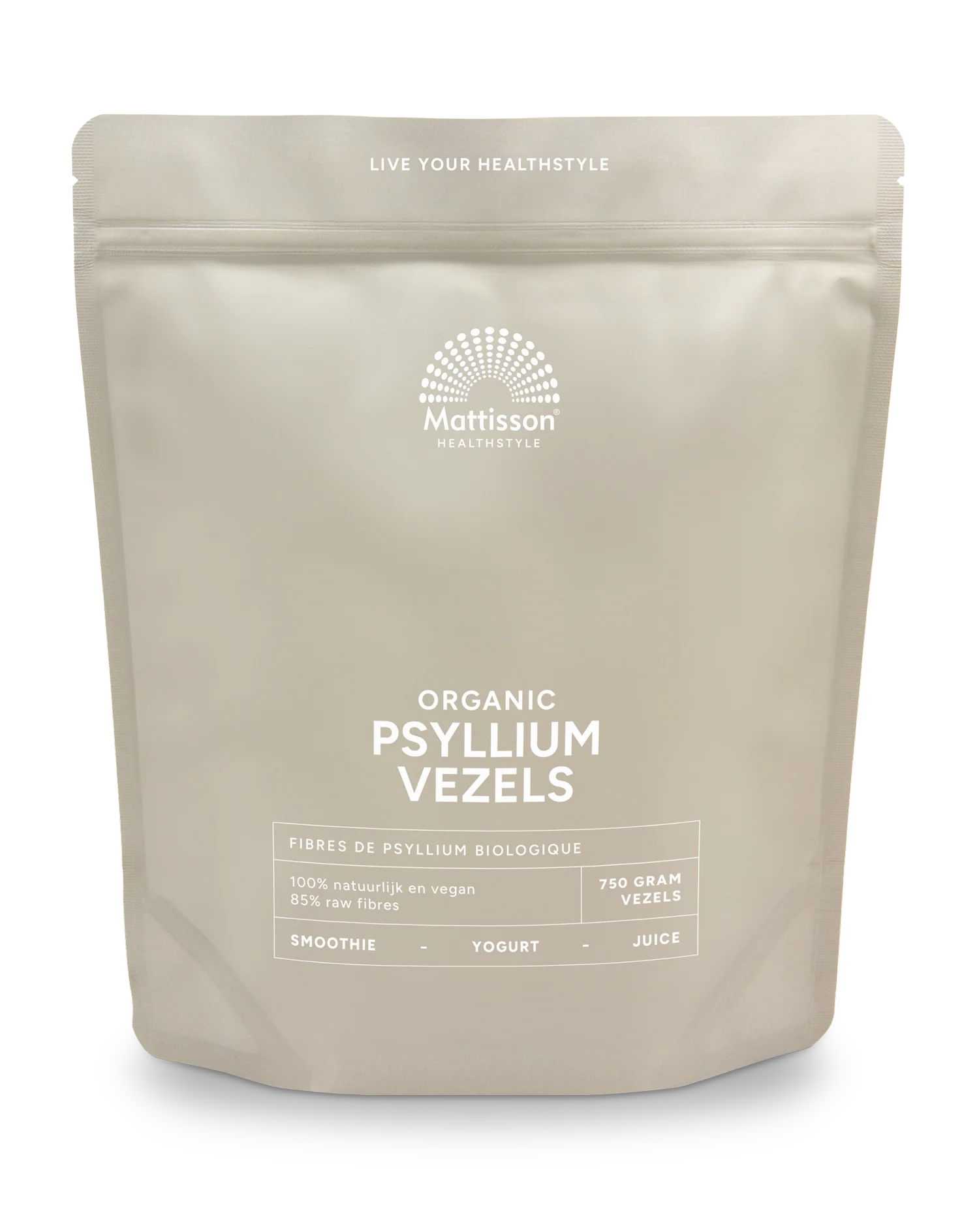 Mattisson Organic psylliumvezels bio 750.00 Gram