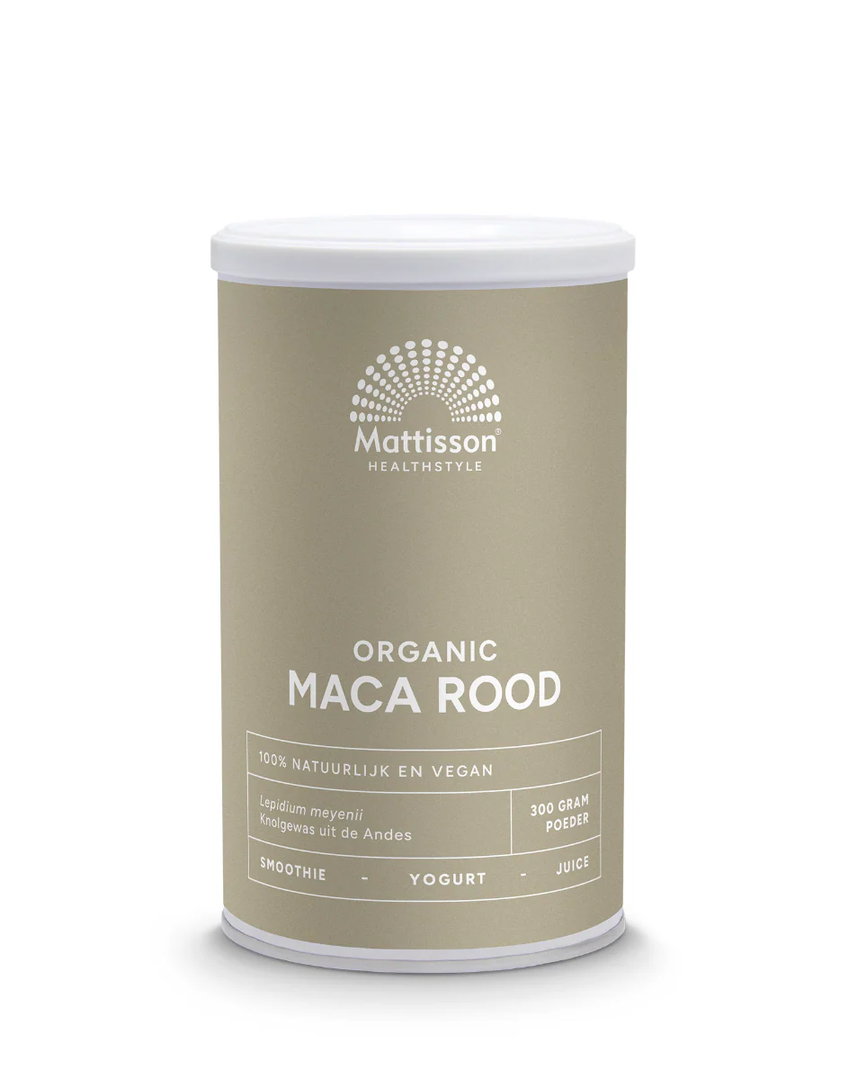 Mattisson Organic Maca Rood 300.00 Gram