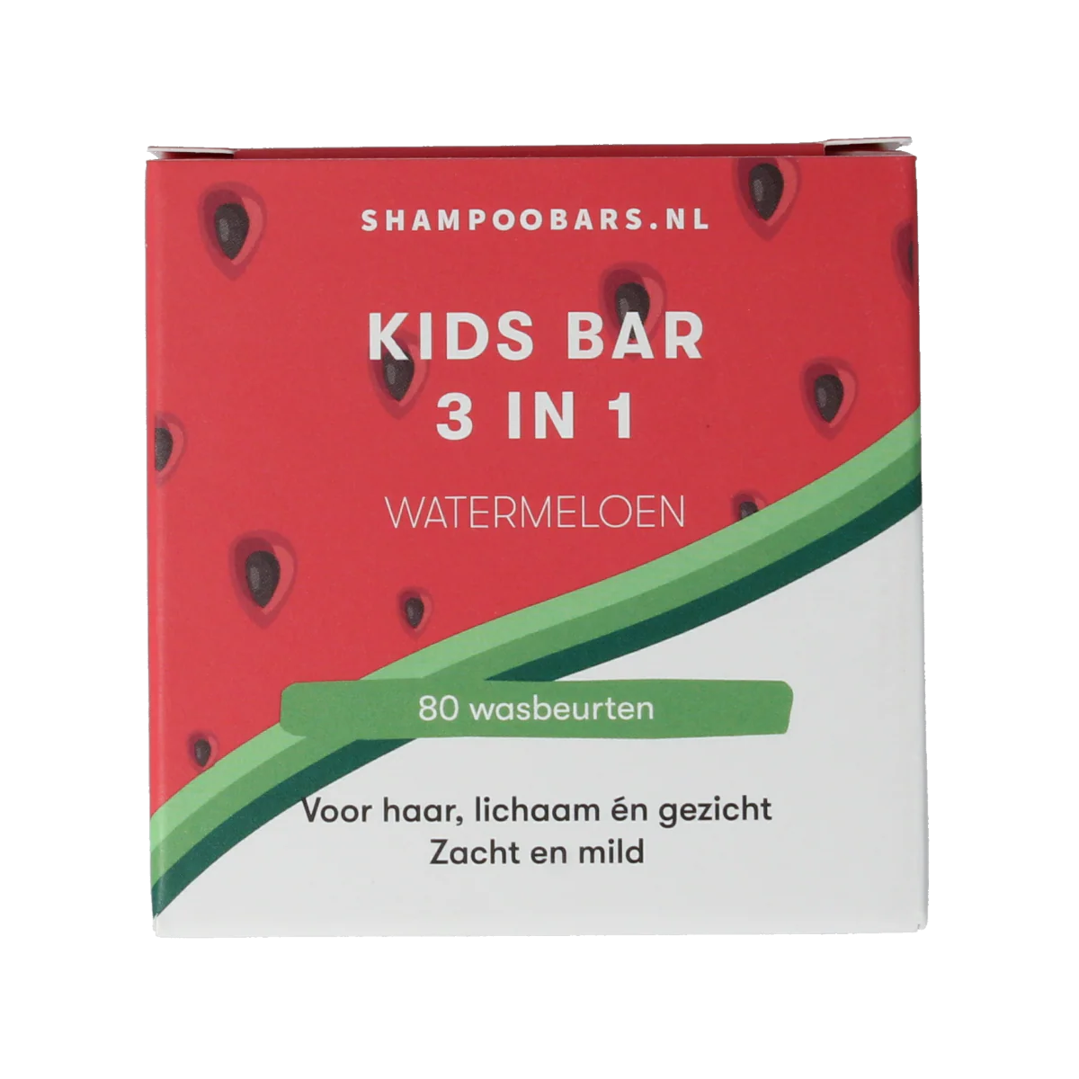 Shampoobars 3-in-1 Kids bar watermeloen 60.00 Gram