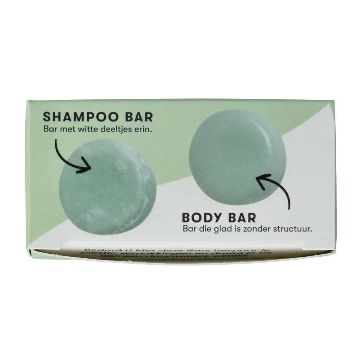 Shampoobars Mini shampoo & body bar aloe vera & komkommer 20.00 Gram