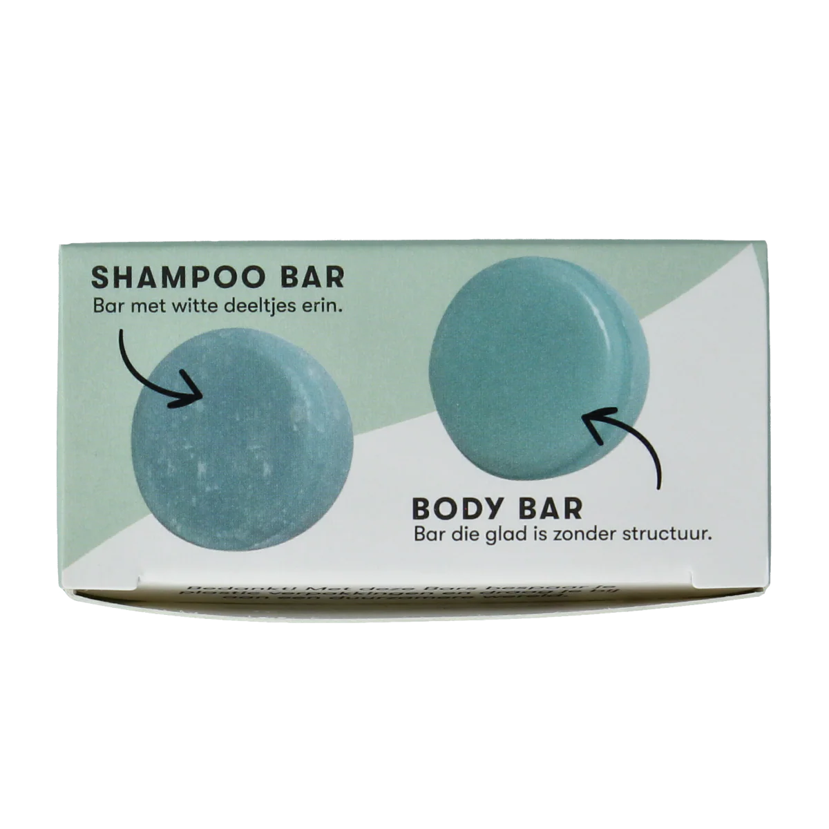 Shampoobars Mini shampoo & body bar eucalyptus & tea tree 20.00 Gram