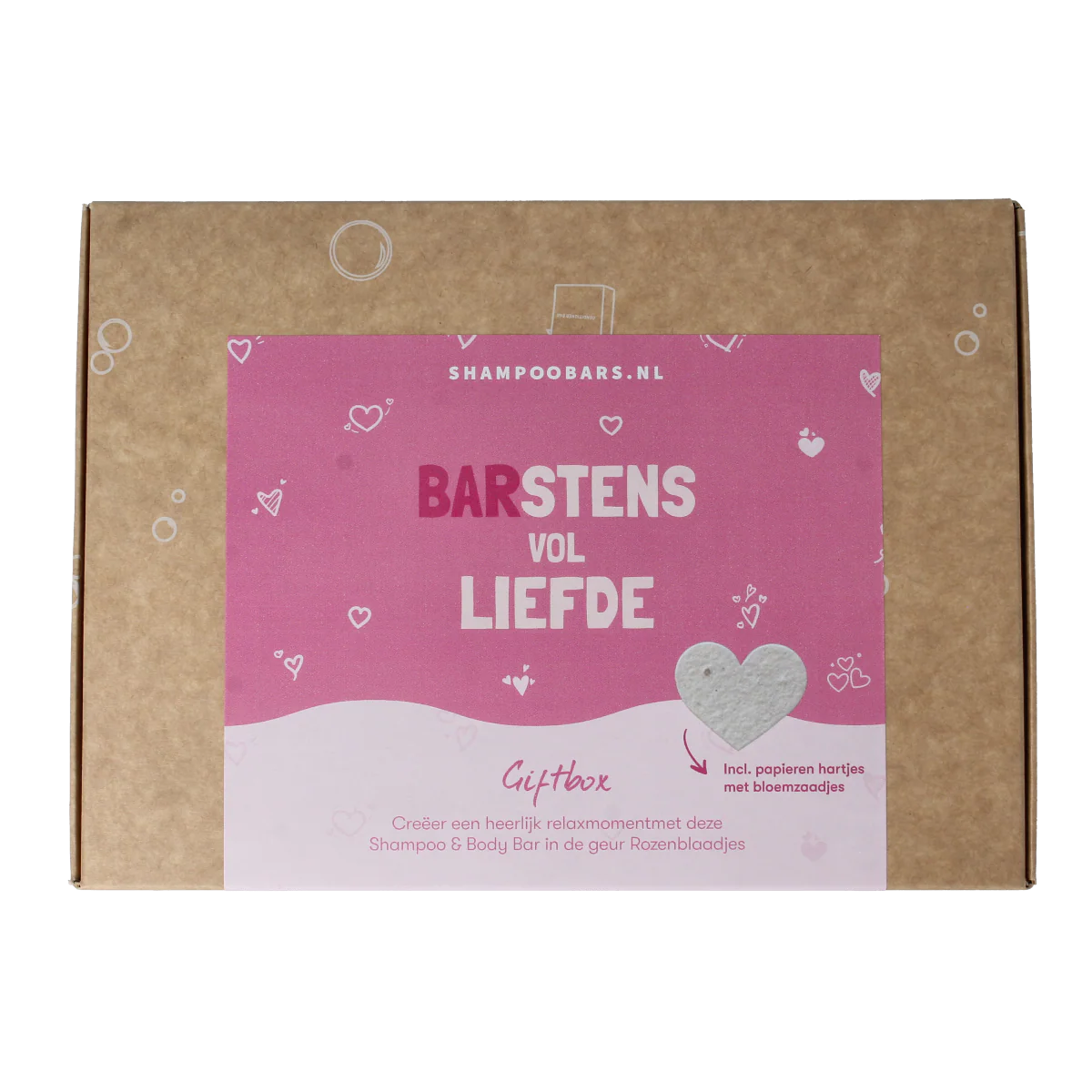 Shampoobars Giftbox barstens vol liefde 1.00 Set