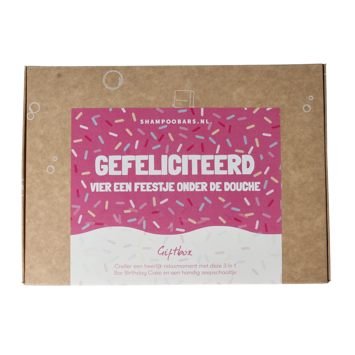 Shampoobars Giftbox gefeliciteerd 1.00 Set