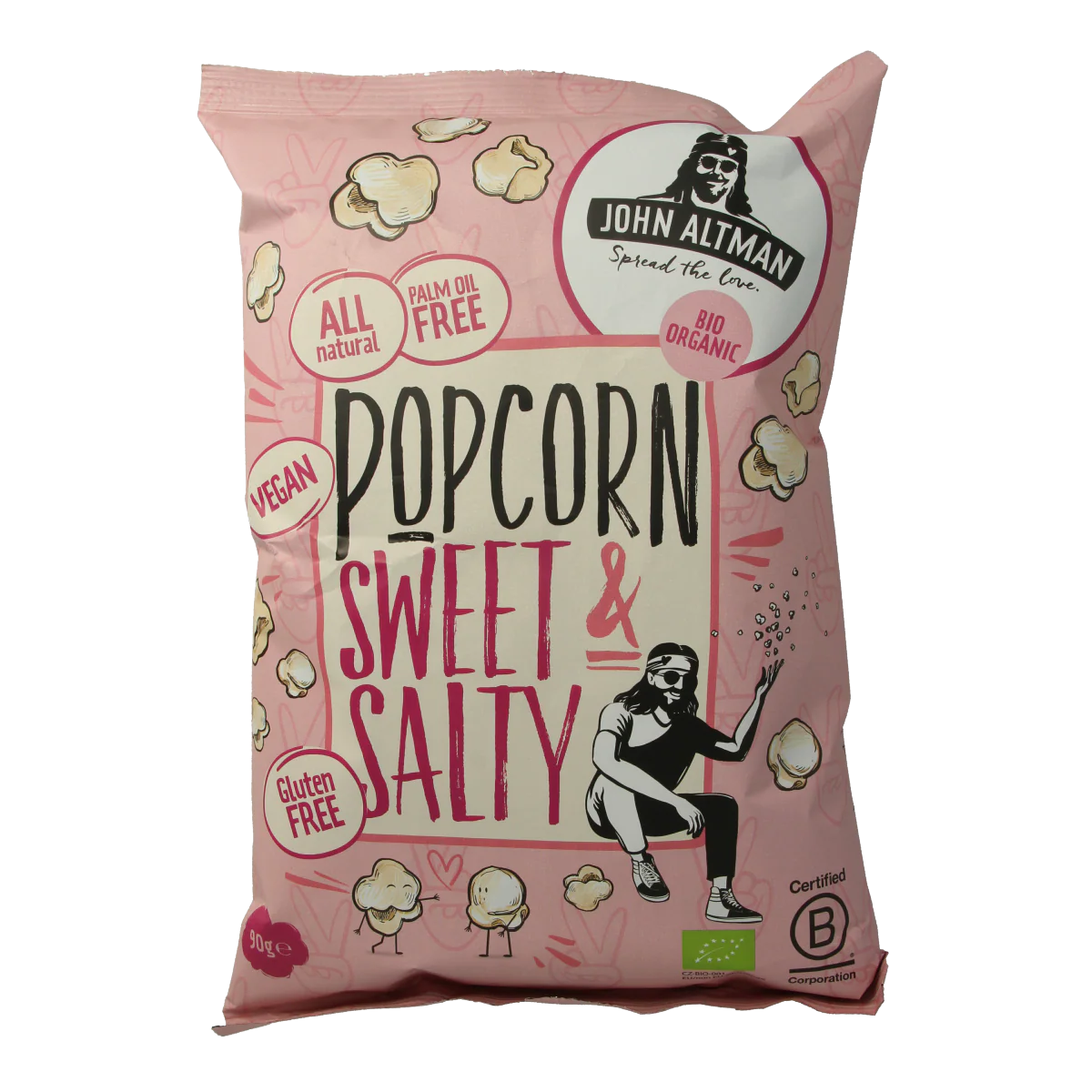 John Altman Popcorn sweet & salty bio 90.00 Gram