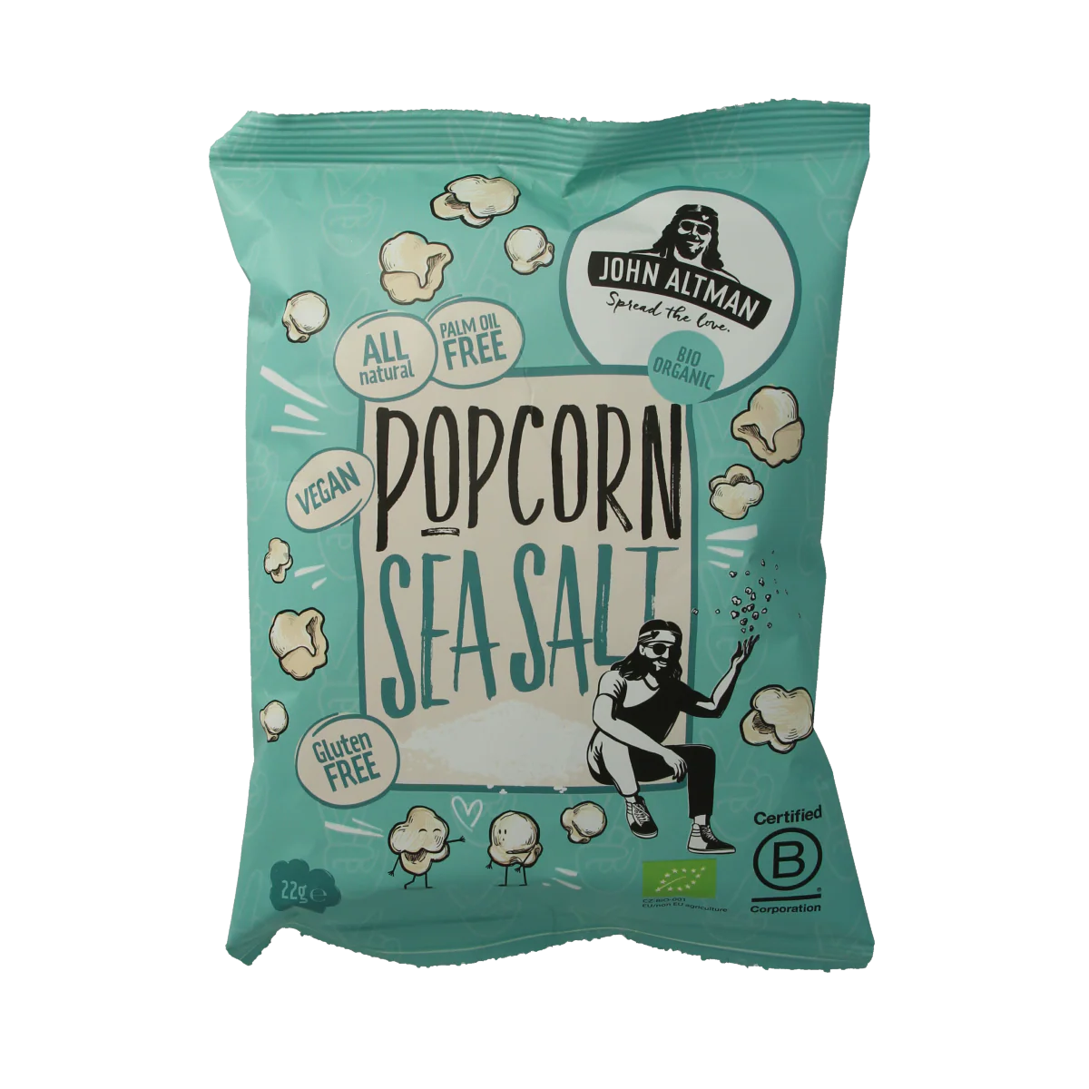 John Altman Popcorn sea salt bio 22.00 Gram