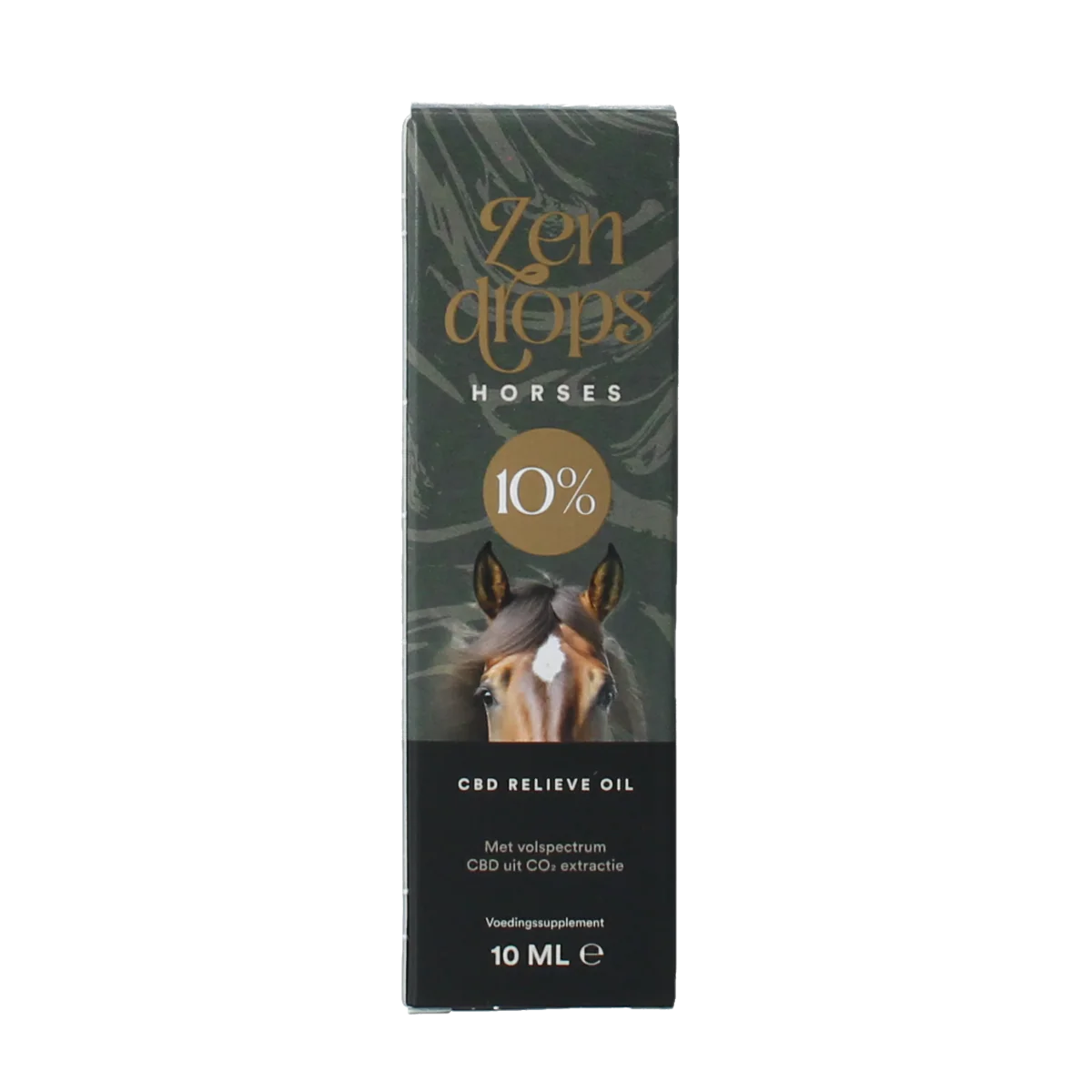 Zendrops CBD olie paarden 10% hennepzaadolie 10.00 Milliliter