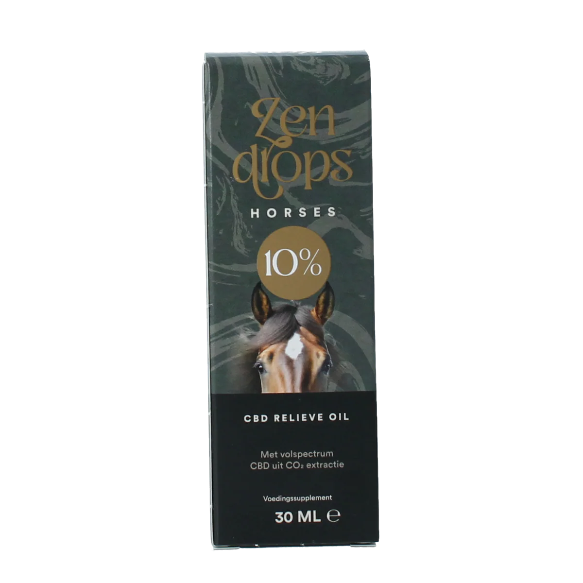 Zendrops CBD olie paarden 10% hennepzaadolie 30.00 Milliliter