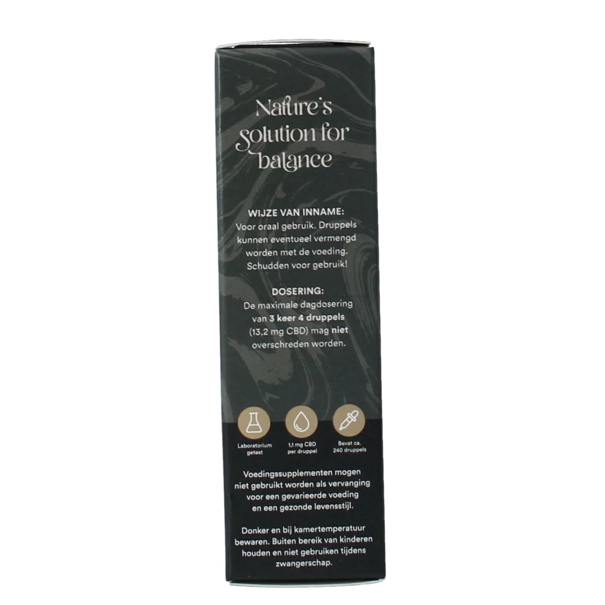 Zendrops CBD olie huisdieren 2.5% hond en kat 10.00 Milliliter