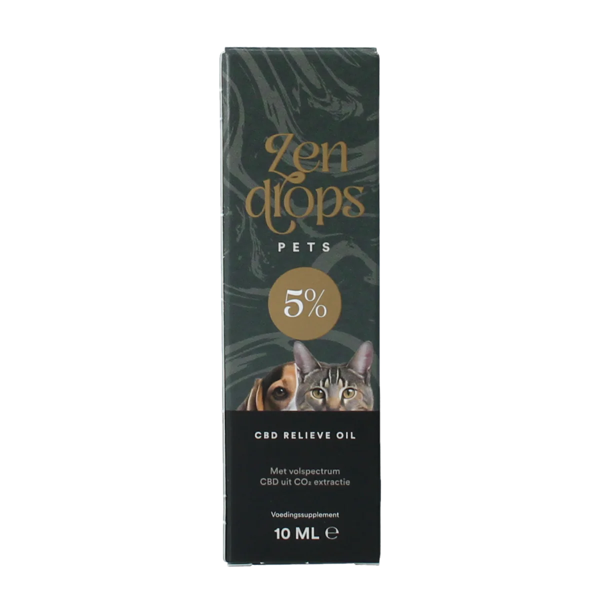 Zendrops CBD olie huisdieren 5% 10.00 Milliliter