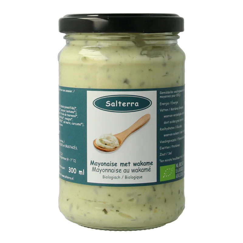 Salterra Mayonaise met wakame bio 300 Milliliter