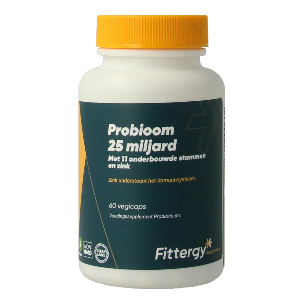 Fittergy Probioom kuur 25 miljard 60.00 Vegetarische capsules