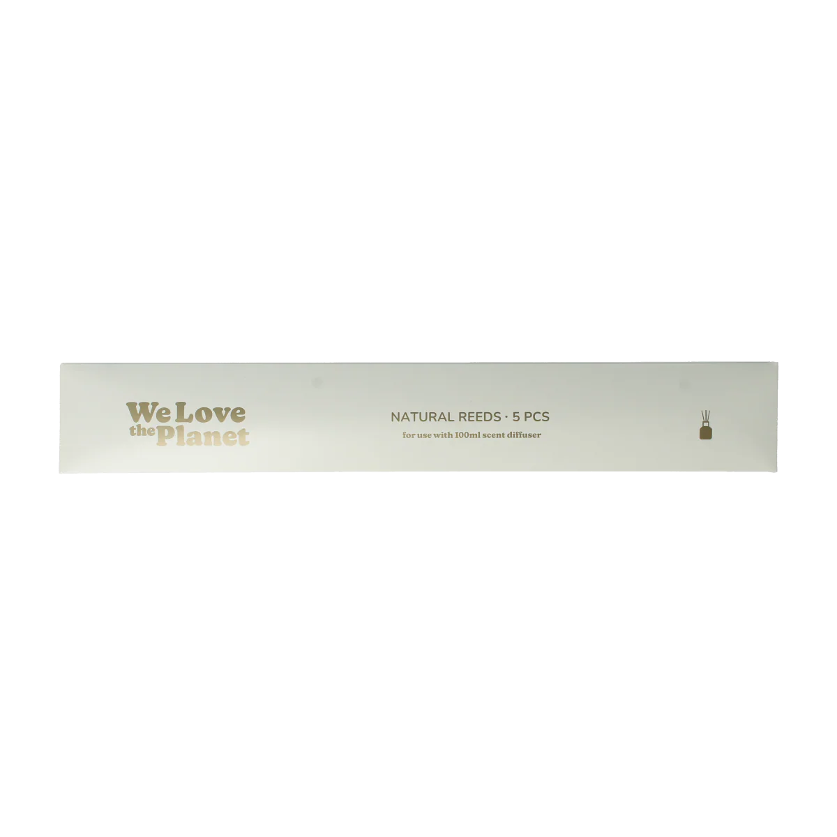 We Love The Planet Natural reeds geurstokjes voor 100ml diffuser 5.00 Stuks