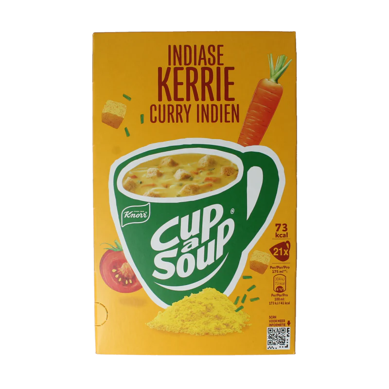 Cup a Soup Kerrie 21 Zakjes