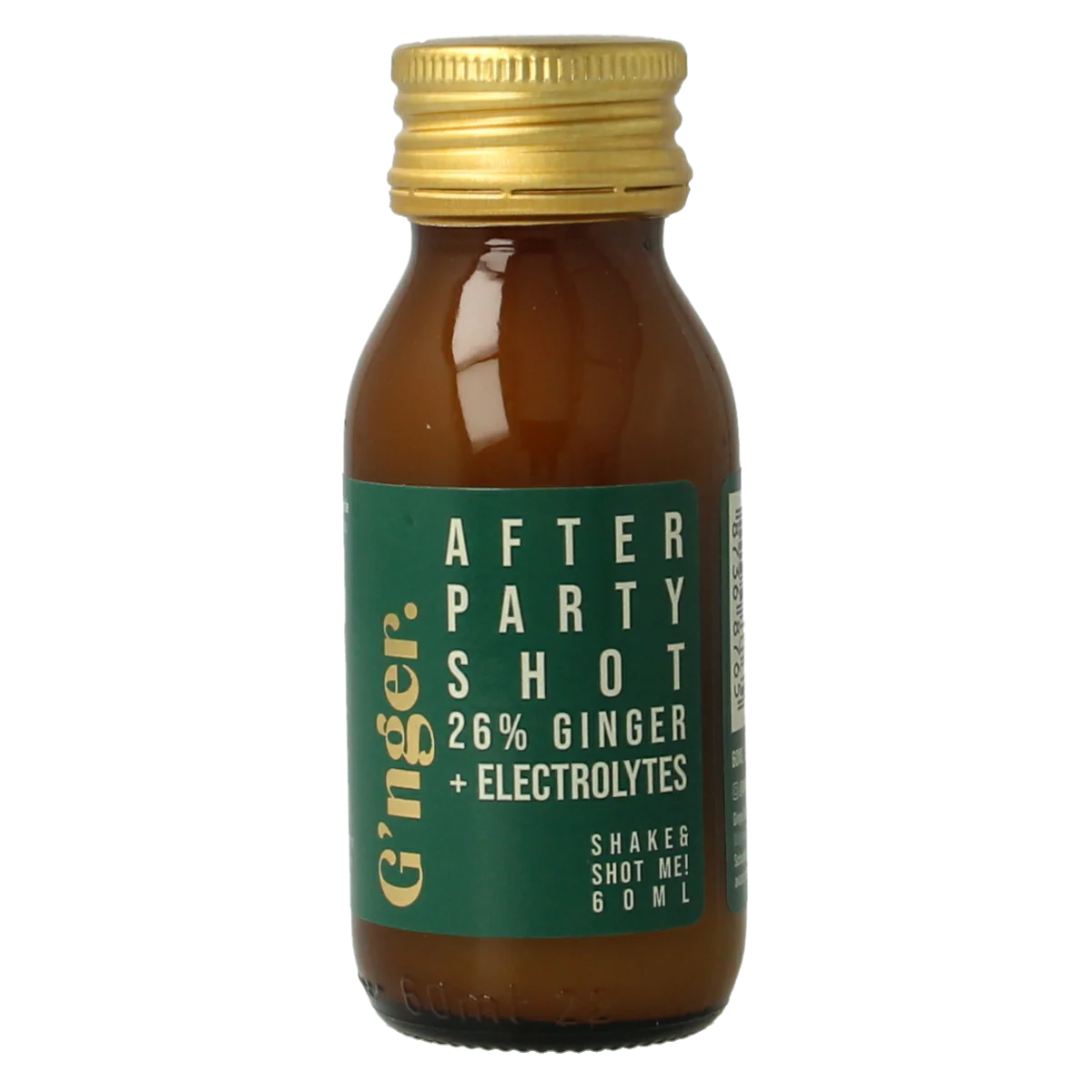 G’nger Shot gember vruchtensap recharge 60.00 Milliliter