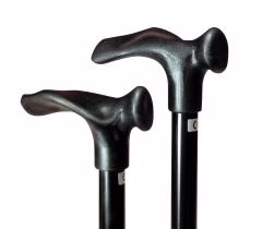 Able 2 Wandelstok comfort opvouw zwart rechts 1.00 Stuks