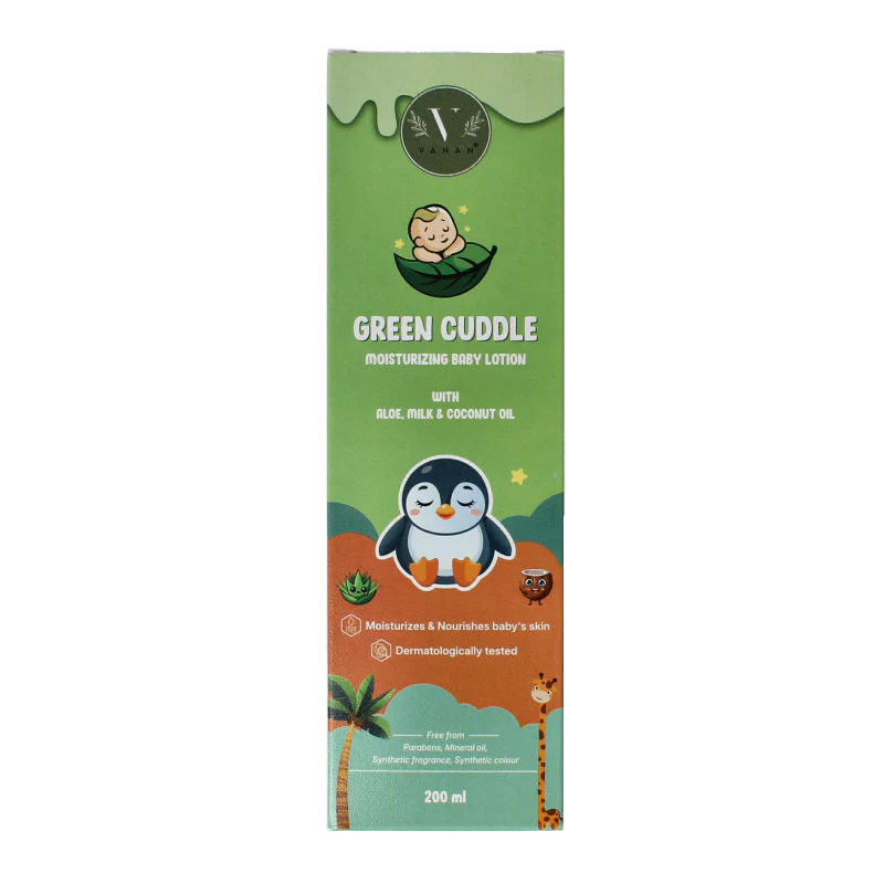 Vanan Green cuddle baby lotion moisturizing 200 Milliliter