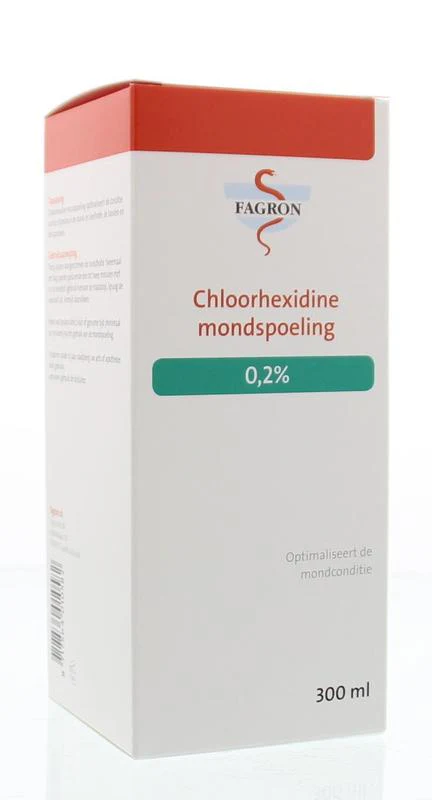 Fagron Chloorhexidine mondspoeling 0.2% 300.00 Milliliter