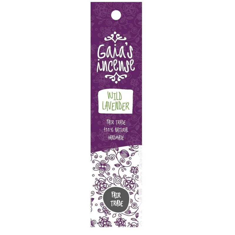 Gaia’s Incense Wierook wild lavender 15 Stuks