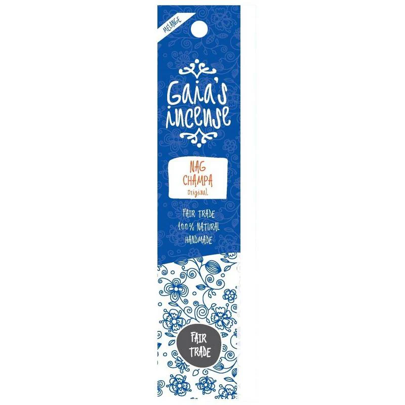 Gaia’s Incense Wierook nag champa 15.00 Stuks