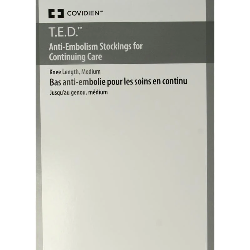 Covidien Ted cont knie beige maat M reg 4271 1.00 Paar