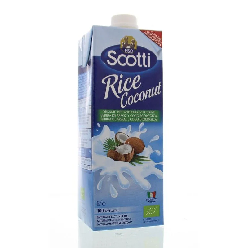 Riso Scotti Rice drink coconut bio 1 Liter