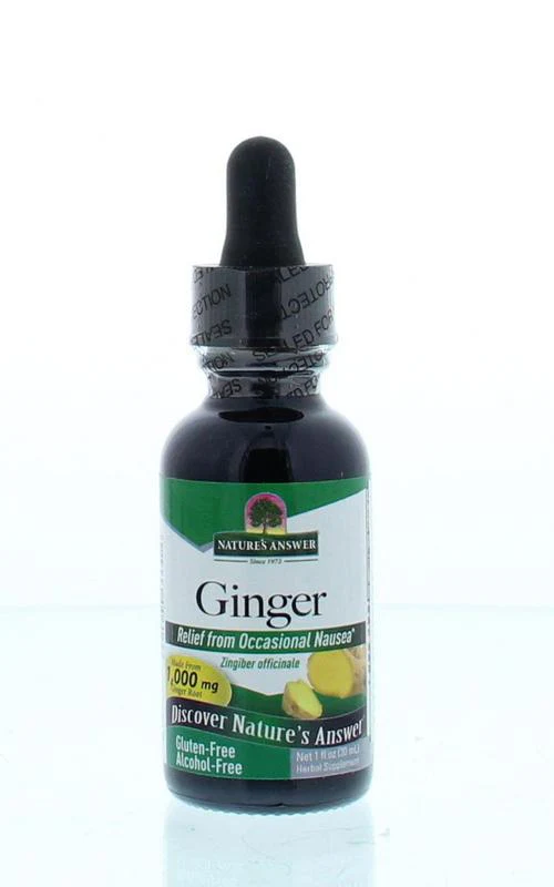 Natures Answer Gember extract alcoholvrij 30.00 Milliliter