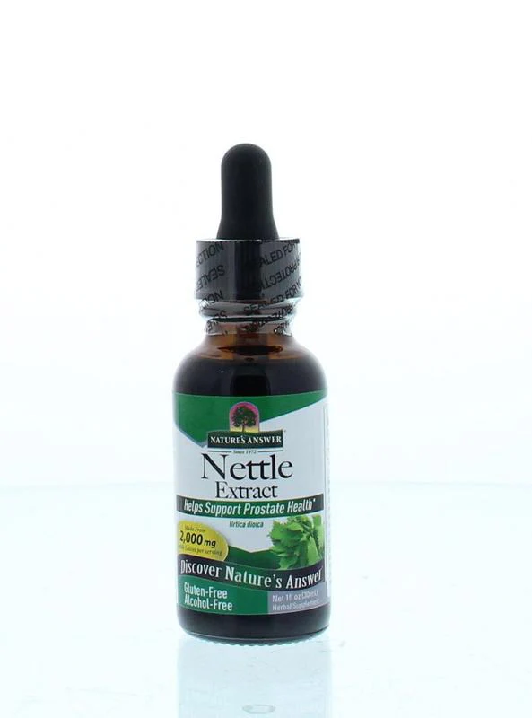 Natures Answer Brandnetel extract alcoholvrij 30 Milliliter