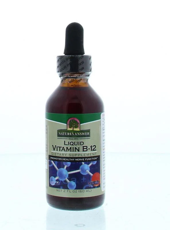 Natures Answer Vloeibaar vitamine B12 – Liquid vitamin B12 60 Milliliter