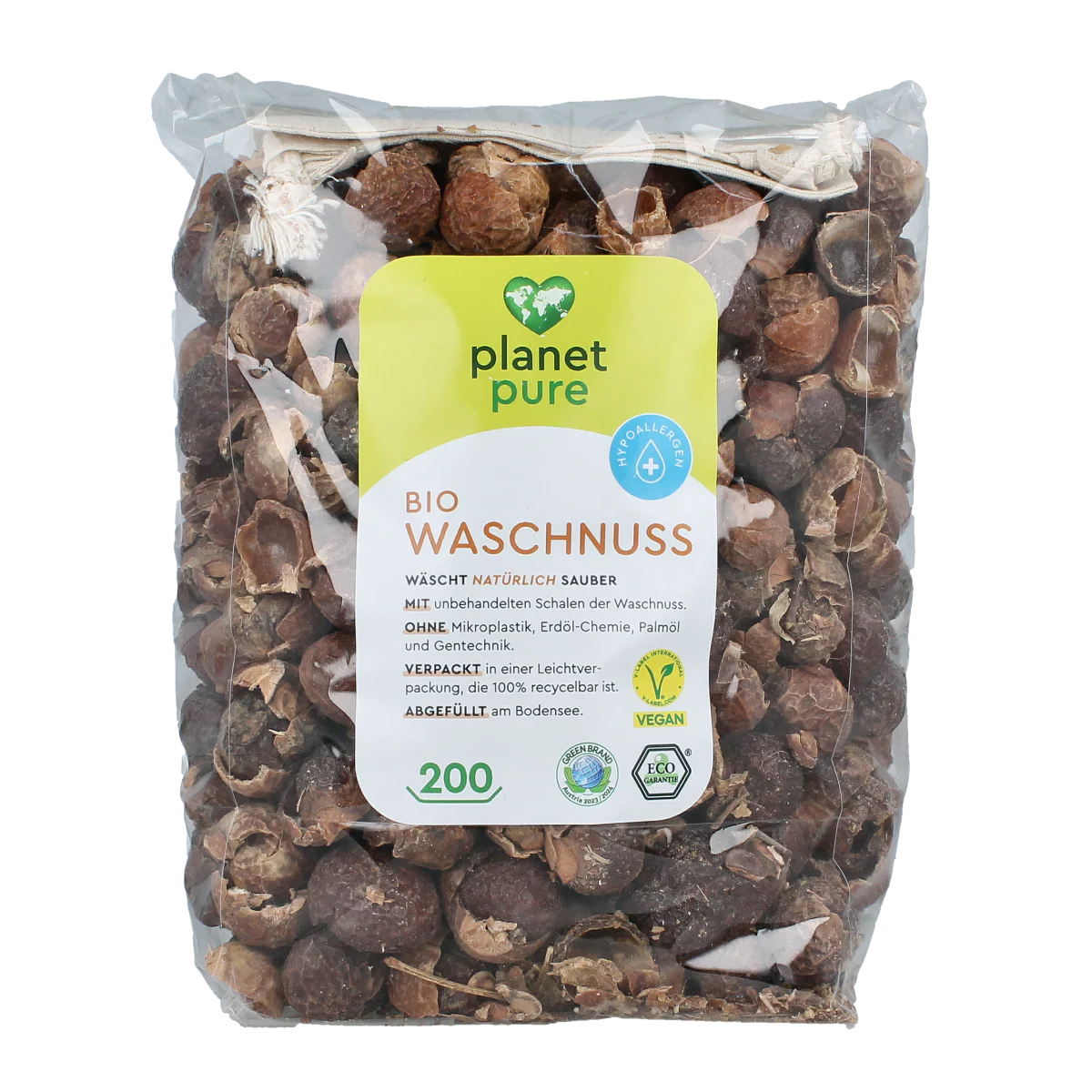 Planet Pure Zeepnoten natuurlijk 1.00 Kilogram