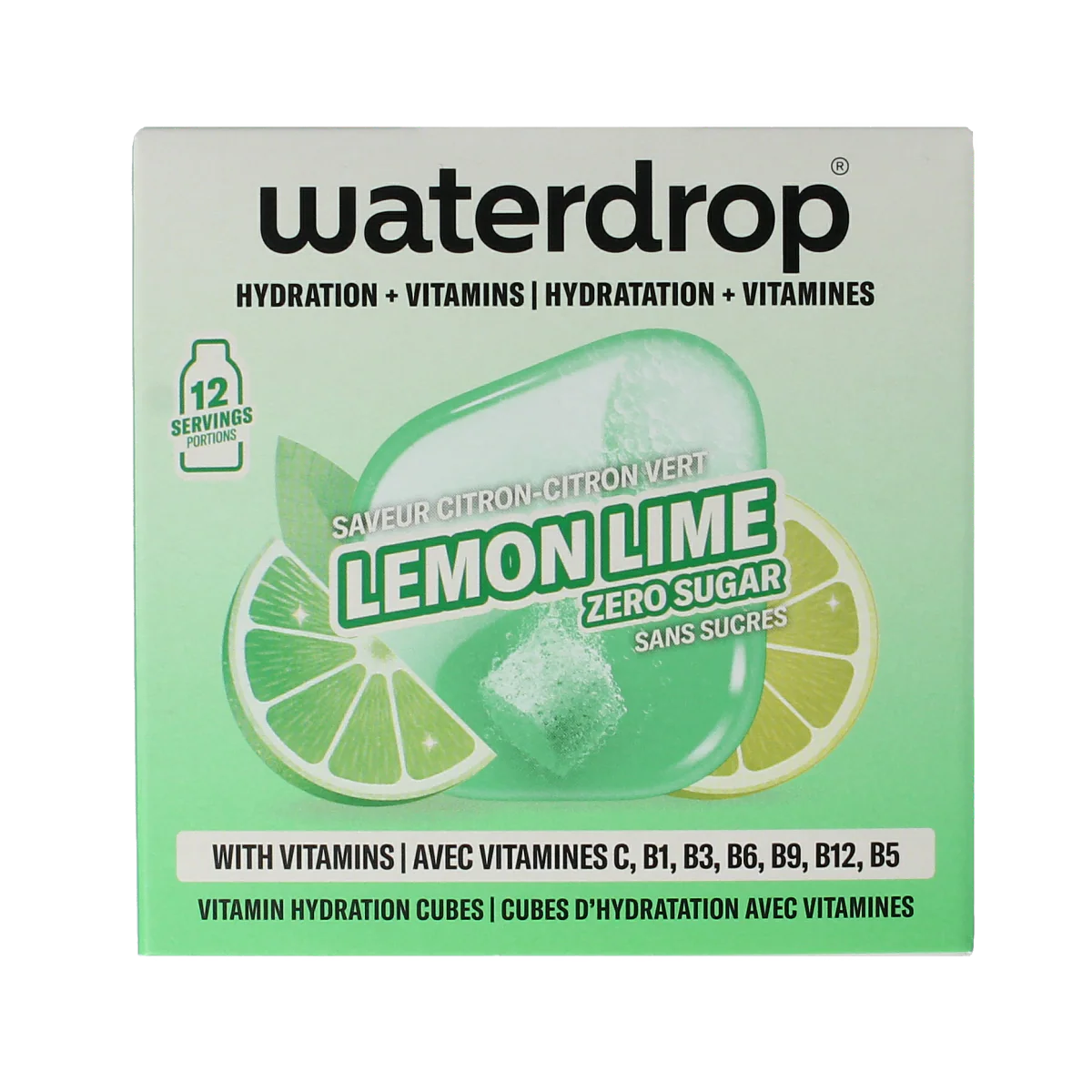 Waterdrop  Microdrink focus lemon lime bruistabletten 12.00 Stuks